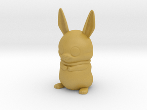 bowie the bunny in Tan Fine Detail Plastic