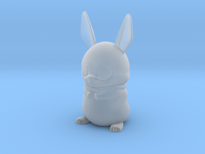 bowie the bunny in Clear Ultra Fine Detail Plastic