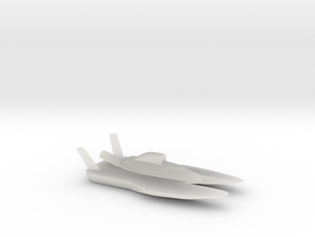Hydroplane in Clear Ultra Fine Detail Plastic