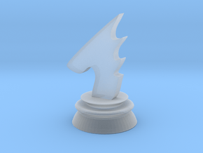 Avatar Knight in Clear Ultra Fine Detail Plastic