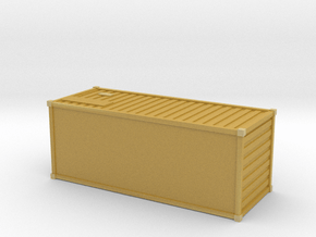 Container (N scale) in Tan Fine Detail Plastic
