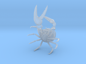 Fiddler Crab - Small in Clear Ultra Fine Detail Plastic