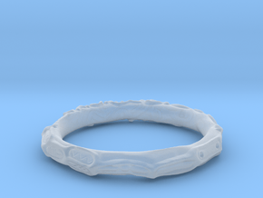 test ring in Clear Ultra Fine Detail Plastic