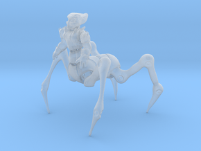 Alien Centaur in Clear Ultra Fine Detail Plastic