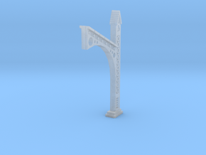 Flying Buttress with Circle Motif in Clear Ultra Fine Detail Plastic