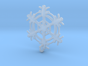 Snowflake Earring in Clear Ultra Fine Detail Plastic
