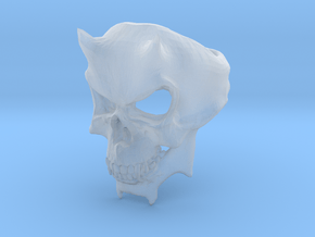 Skull Ring of DOOM in Clear Ultra Fine Detail Plastic
