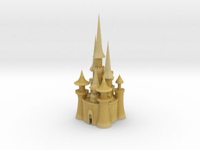 castle 4 in Tan Fine Detail Plastic