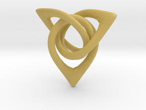Triangle Loops in Tan Fine Detail Plastic