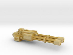 Dual Heavy Autocannon Arm in Tan Fine Detail Plastic