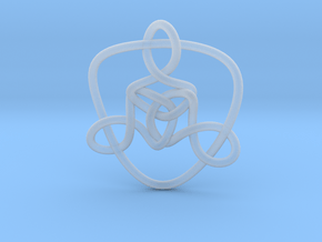 Celtic Knots 01 (small) in Clear Ultra Fine Detail Plastic