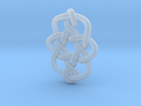 Celtic Knots 08 (small) in Clear Ultra Fine Detail Plastic