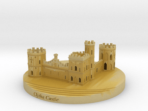 Clytha Castle in Tan Fine Detail Plastic