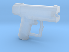 Space Pistol-C-Variant in Clear Ultra Fine Detail Plastic