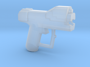 Space Pistol-G Variant in Clear Ultra Fine Detail Plastic
