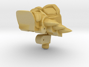 Rampage head for animated shockwave in Tan Fine Detail Plastic