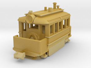 1001-2 Baldwin Steam Tram (Type A) 1:148 in Tan Fine Detail Plastic