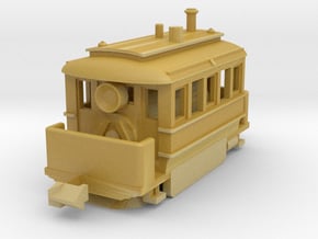 1001-3 Early Baldwin Steam Tram (Type B) 1:148 in Tan Fine Detail Plastic