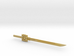 Drift Sword in Tan Fine Detail Plastic