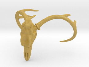 White Tailed Deer in Tan Fine Detail Plastic