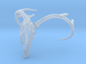 White Tailed Deer in Clear Ultra Fine Detail Plastic