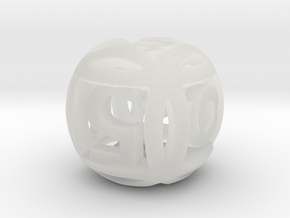 Ball Die in Clear Ultra Fine Detail Plastic