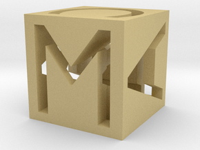 MAC cube in Tan Fine Detail Plastic