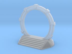 Gate Game Token (4cm) in Clear Ultra Fine Detail Plastic