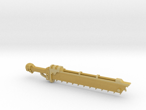  Chainsaw sword Mrk2 in Tan Fine Detail Plastic