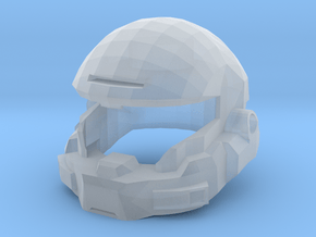 Mark V-B Helmet in Clear Ultra Fine Detail Plastic