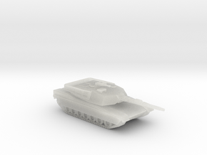 Abrams Tank in Clear Ultra Fine Detail Plastic