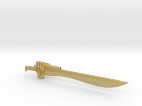 Power Sword mrk1 - small in Tan Fine Detail Plastic