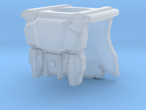 Drop Trooper Armor Mk II in Clear Ultra Fine Detail Plastic