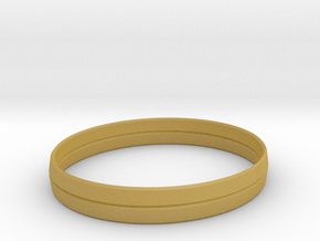 3.5in x .5in BladeBand Bracelet in Tan Fine Detail Plastic
