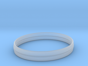 3.5in x .5in BladeBand Bracelet in Clear Ultra Fine Detail Plastic