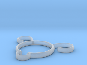 Bearina-Open Design IUD (concept) in Clear Ultra Fine Detail Plastic