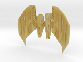 upscaled kitty pointy fighter g3 in Tan Fine Detail Plastic