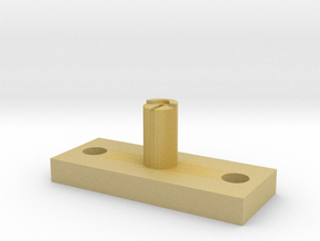 jig for fiber and mirror in Tan Fine Detail Plastic