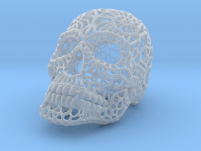 Nautilus Sugar Skull - MEDIUM in Clear Ultra Fine Detail Plastic