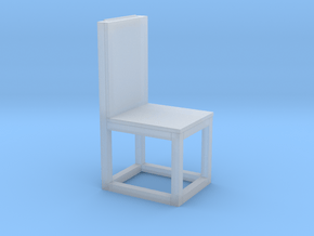 chair print 3d in Clear Ultra Fine Detail Plastic