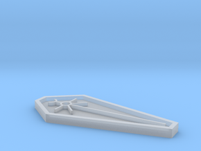 necron coffin  in Clear Ultra Fine Detail Plastic