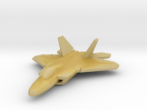 F-22 Raptor (small) in Tan Fine Detail Plastic