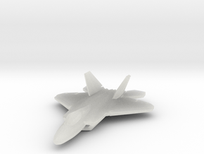 F-22 Raptor (small) in Clear Ultra Fine Detail Plastic