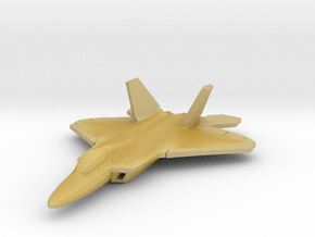 F-22 Raptor (large) in Tan Fine Detail Plastic