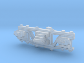 HOn3 D&RGW Truck sideframe in Clear Ultra Fine Detail Plastic