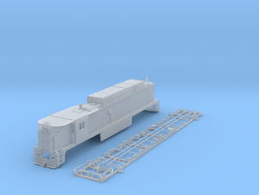NE3301 N scale E33 loco - New Haven in Clear Ultra Fine Detail Plastic