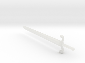 swordSW in Clear Ultra Fine Detail Plastic