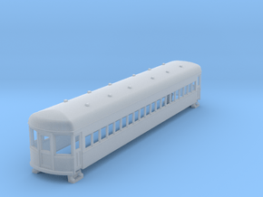 N gauge 55ft interurban coach arch roof 2 in Clear Ultra Fine Detail Plastic