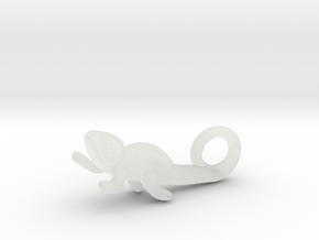Chameleon Pendant in Clear Ultra Fine Detail Plastic