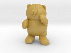 Bear in Tan Fine Detail Plastic